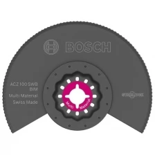 Нож сегментный BOSCH с волнистой заточкой Starlock BIM 100 мм ACZ 100 SWB