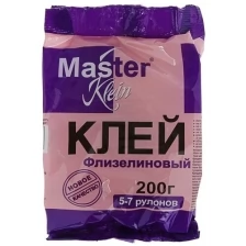 Master Klein Клей обойный Master Klein, для флизелиновых обоев, 200 г