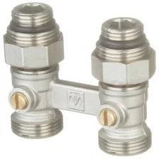 Узел для нижнего подключения радиатора 1/2" х 3/4" Valtec VT.345K.N.E04