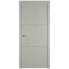 Межкомнатная дверь VFD Urban 2 Silver Edge, Antic Loft 2000*700.Комплект (полотно,коробка,наличник)